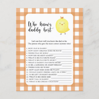 Cute little chicken - Who knows daddy best game