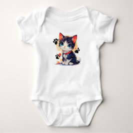 Cute little kitten Baby T-shirt