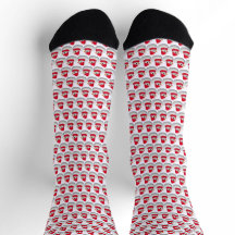 Cute Little Snowduck | Snowman Duck Pattern | Red