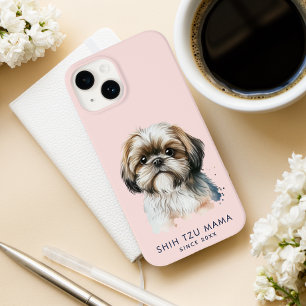 Cute Modern Shih Tzu Mama Personalizado