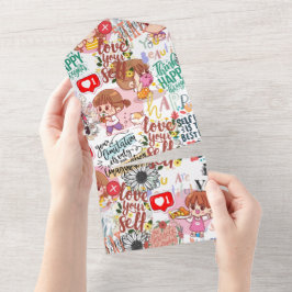 Cute Motivacional – Citação Positiva Kawaii