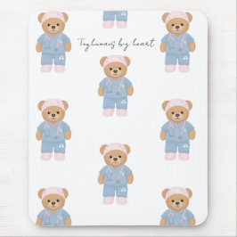 Cute Mouse Pad de Enfermeira Pediátrica