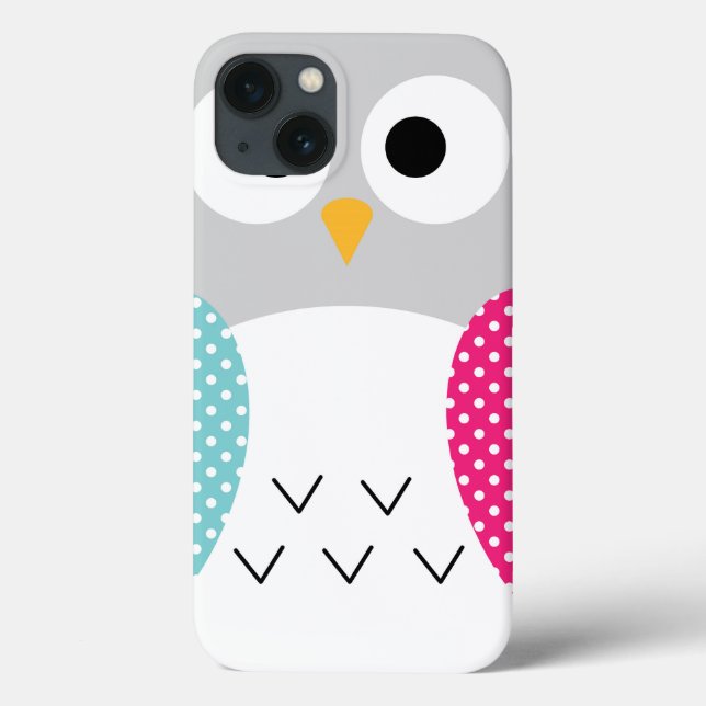 Cute Owl Vetor Tough Xtreme iPhone 6 Case (Verso)