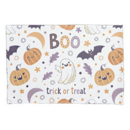 Cute Pastel Halloween Pillowcase