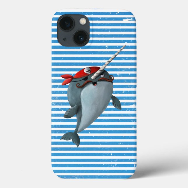 Cute Pirate Narwhal (Verso)