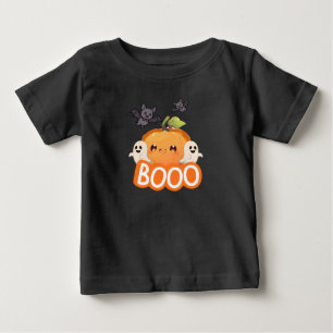 Cute Pumpkin Ghosts BOOO Camiseta de Halloween