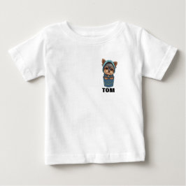 Cute Puppy in a Pocket T-Shirt