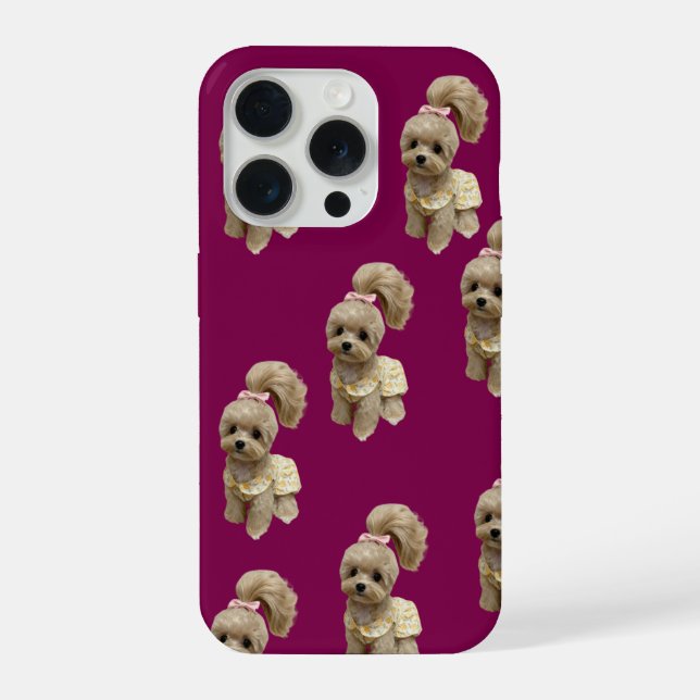 Cute puppy Phone case (Verso)