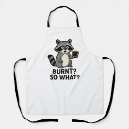 Cute Raccoon Cooking Apron – Funny Animal 