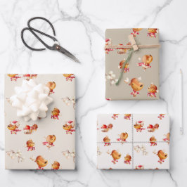 Cute Reindeer Christmas Wrapping