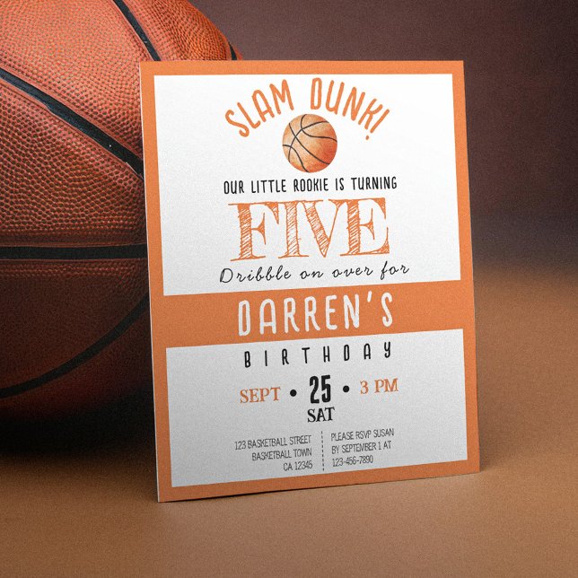 Cute Rookie Basball Budget Birthday Convide (Criador carregado)