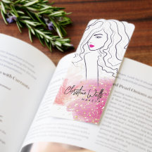 Cute Rosa Menina Brilho Rosa Brilhante Glitter Maq