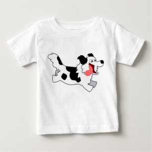 Cute Runon Border Collie Kids T-Shirt
