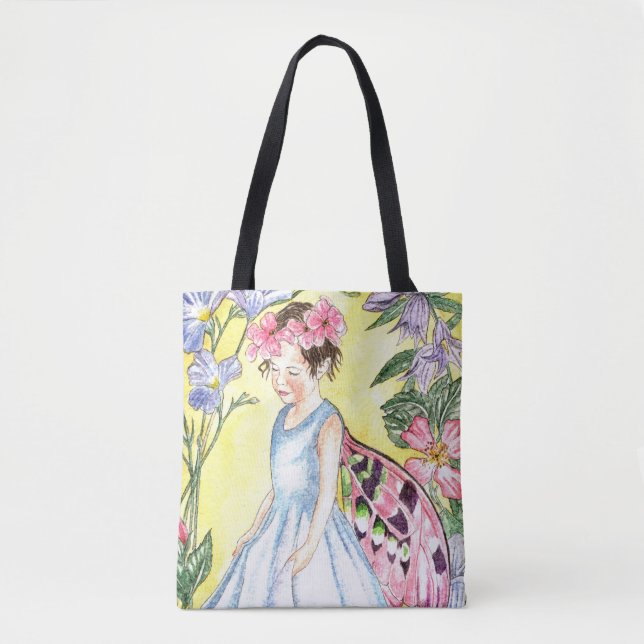 Cute Summer Fairy Tote Bag (Frente)