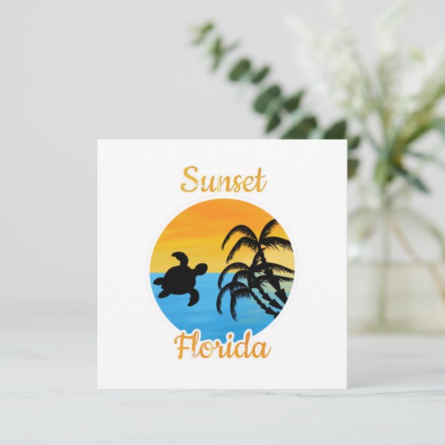 Cute Sunset in Florida    (Em pé/Frente)