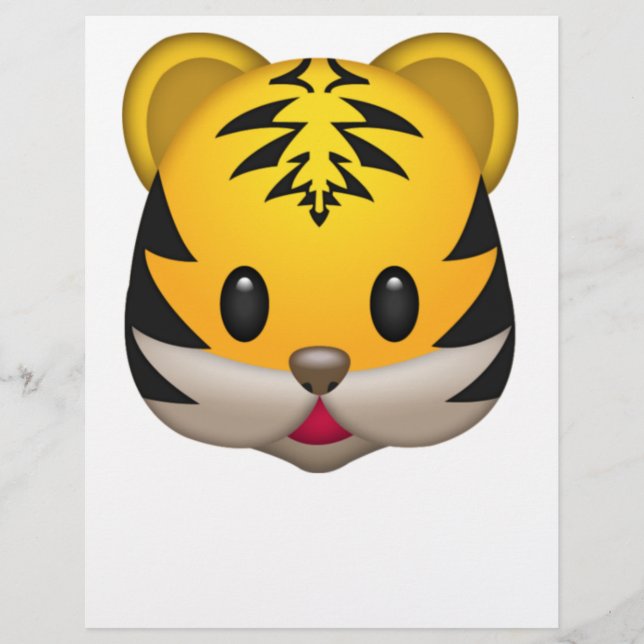 Cute Tiger Emoji (Frente)