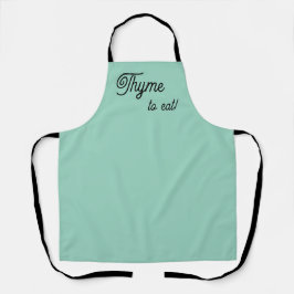 Cute Time to Eat Thyme Spice Pun