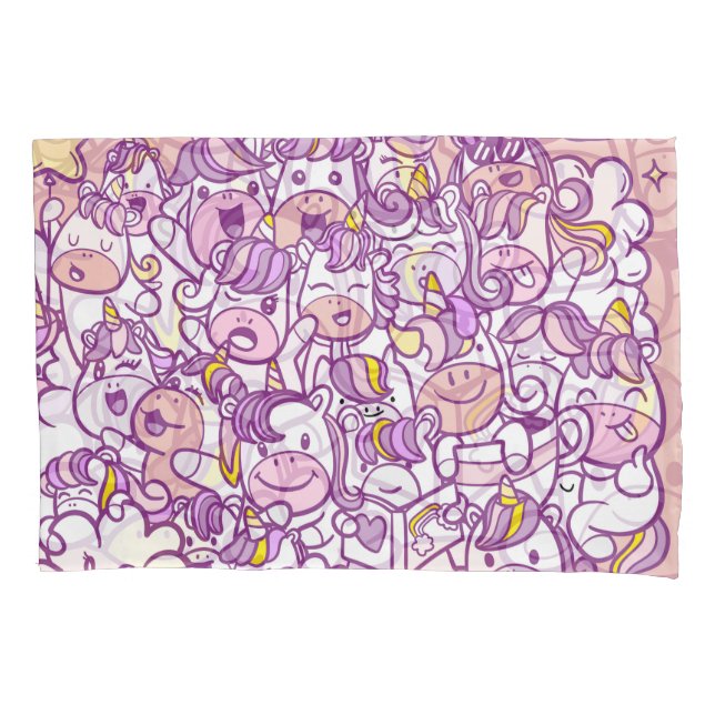 Cute Unicorn Pony: Coleção de Doodles Mágicos (Frente)