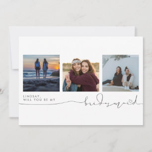 Cute Você Será Minha Porta-Voz Três Fotografias