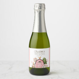 Cute Watercolor Farm Animals Baby Shower 