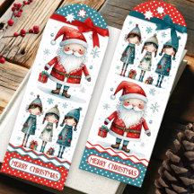 Cute Whimsical Watercolor Christmas