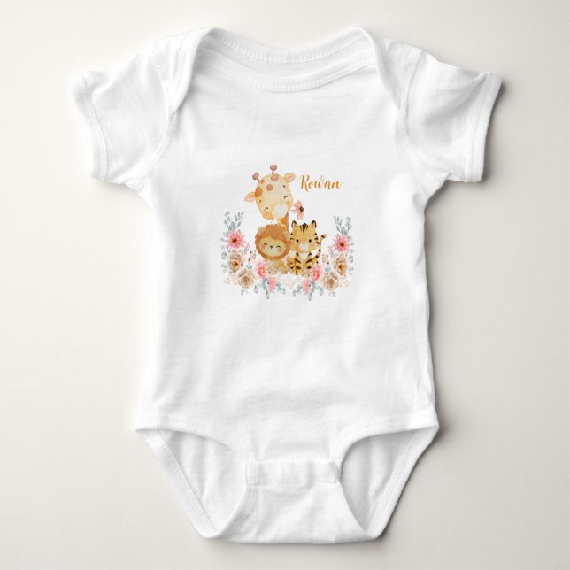 Cute Wild Animal T-Shirt (Frente)