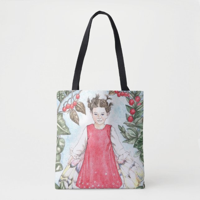 Cute Winter Fairy Tote Bag (Frente)