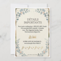 Cute Woodland Animals Eucalyptus Boho Baby Shower 