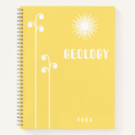 Cute yellow Notebook