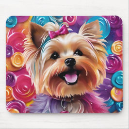 Cute Yorkie Mousepad