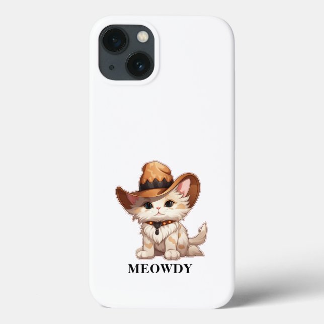 Cuteness Overload Meowdy Western Cat (Verso)