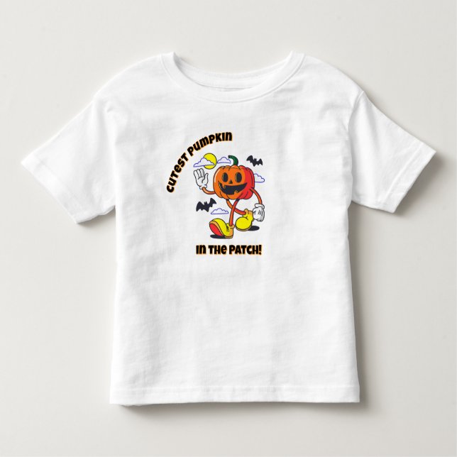 Cutest Pumpkin in the Patch! Halloween T-Shirt (Frente)