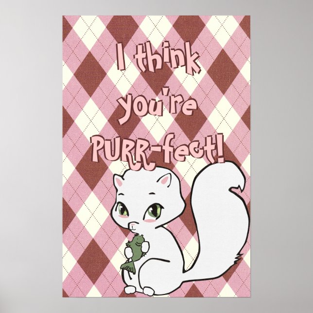 Cutie Cat Poster (Frente)
