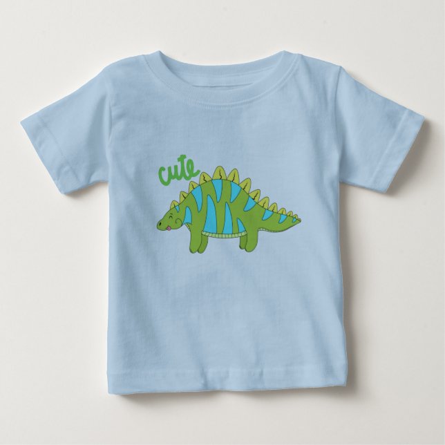 Cutie Dinosaur Baby T-Shirt (Frente)