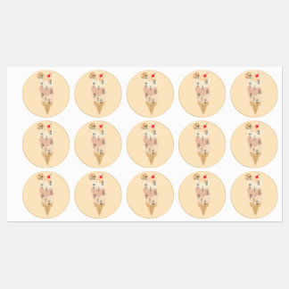 Cutie Pie - Adesivos de sorvete