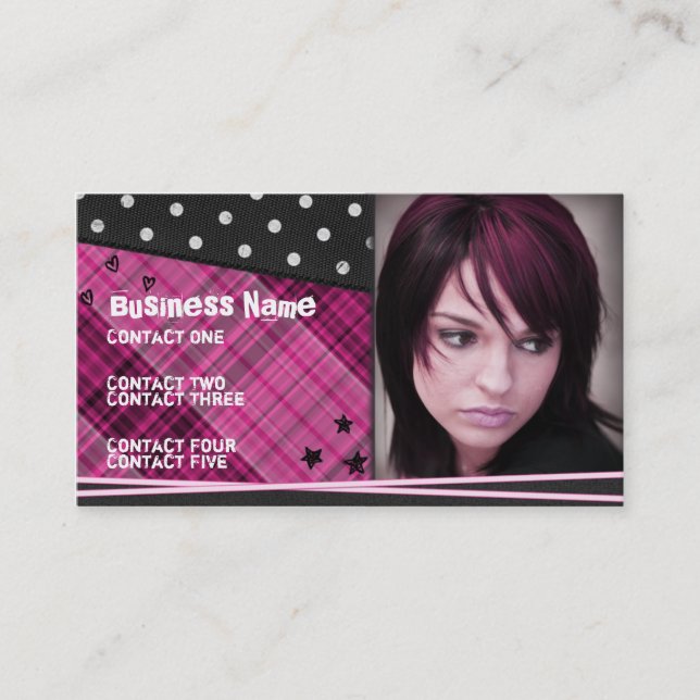 Cuttin' Loose Cartão de visita (Frente)