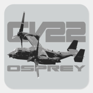CV-22 Autocolantes quadrados OSPREY