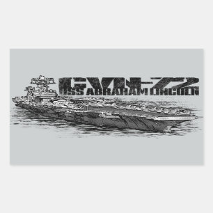 CVN- 72 Autocolantes Abraham Lincoln
