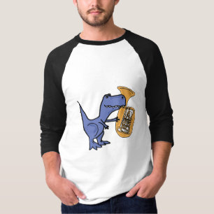 CY T-Rex que joga a camisa da tuba
