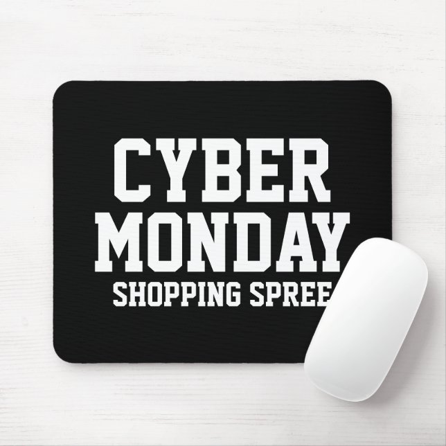 Cyber Segunda-feira comprando o mouse Pad personal (Com mouse)