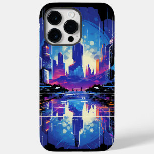 Cyberpunk City Skyline