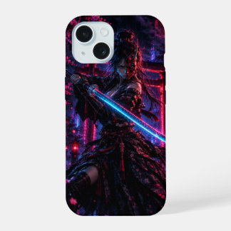 Cyberpunk Samurai Woman  – Neon Ronin