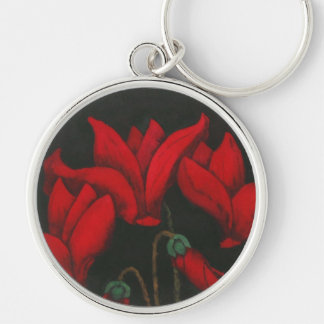 "Cyclaman" Floral Chaveiro