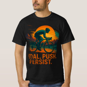 "Cycling Power T-Shirt - Ride Strong, Ride Free"