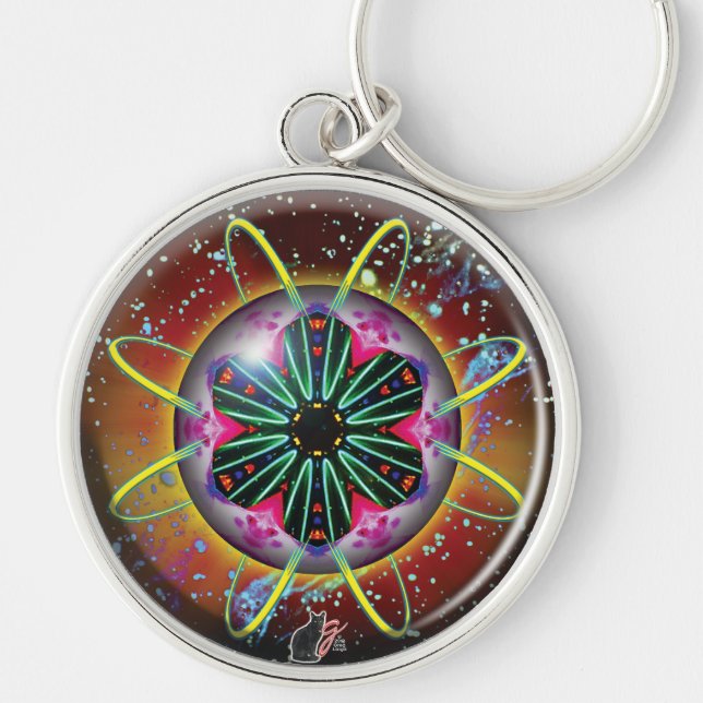 Cyclon Orbz Kaleid Chaveiro (Frente)