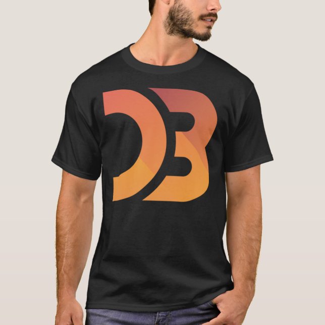 D3.js Logotipo Clássico T-Shirt (Frente)