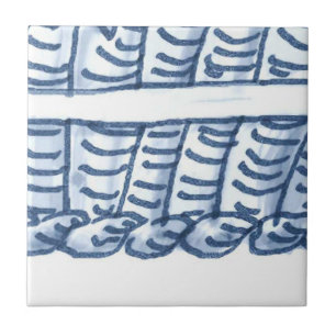 D4 - Azulejo mural da cesta de Delft - D4