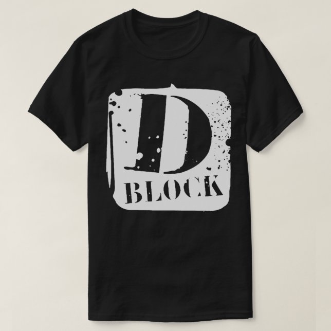 D Block Music Essential T-Shirt (Frente do Design)