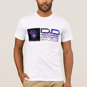 D.D. camisa psycha-pellic do logotipo