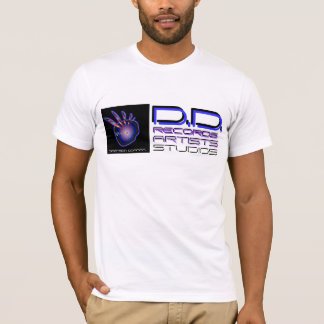 D.D. camisa psycha-pellic do logotipo